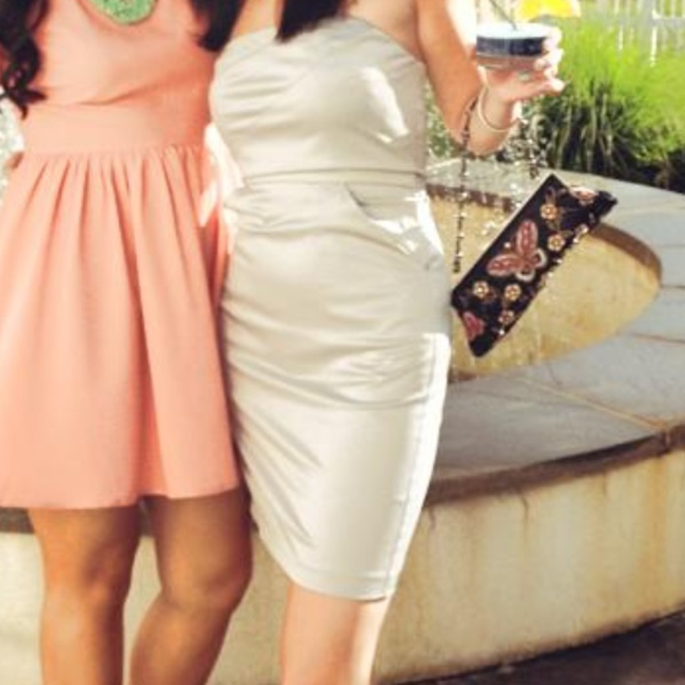 Banana Republic Strapless Cocktail Dress